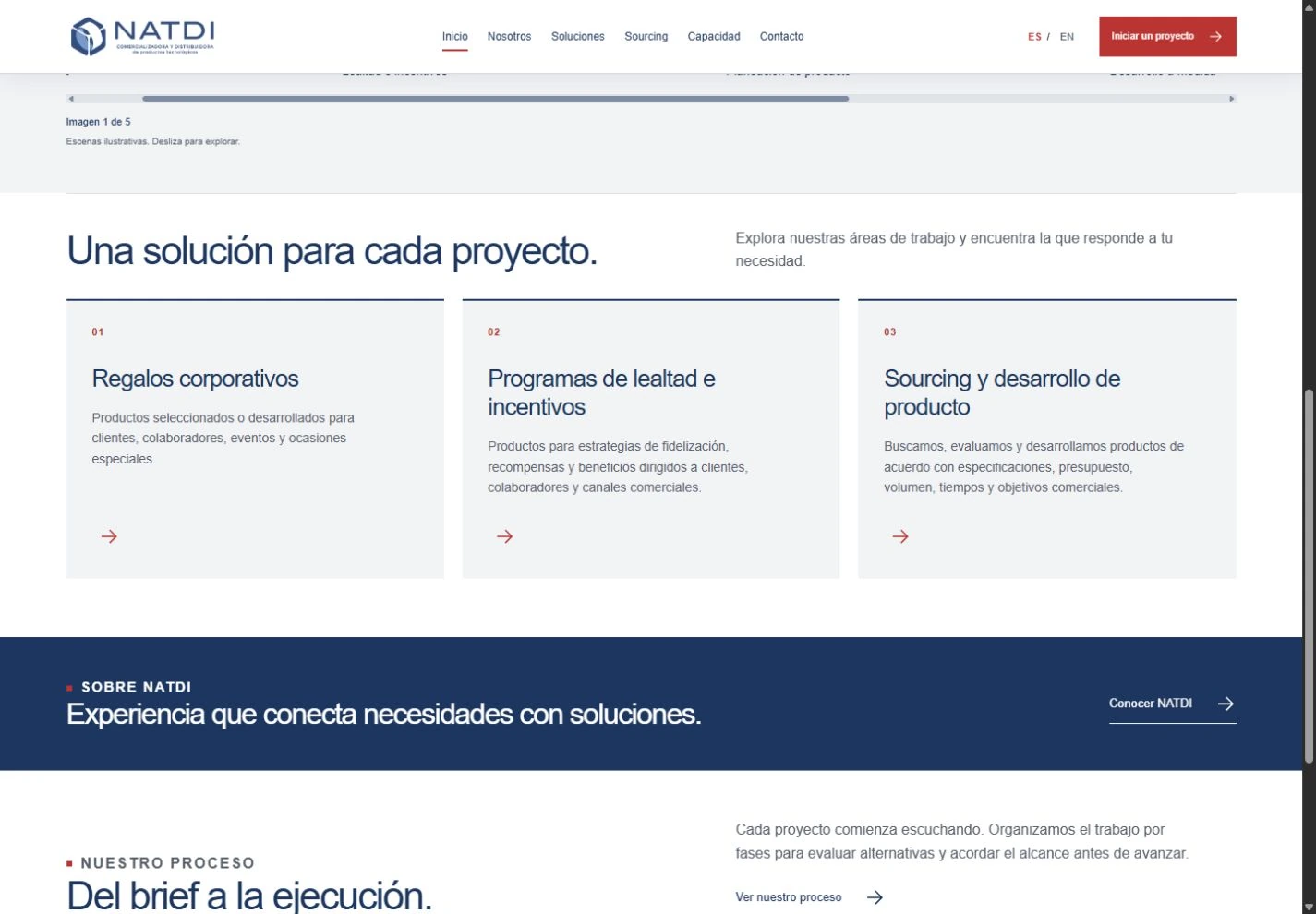 Una web que guía también comunica.